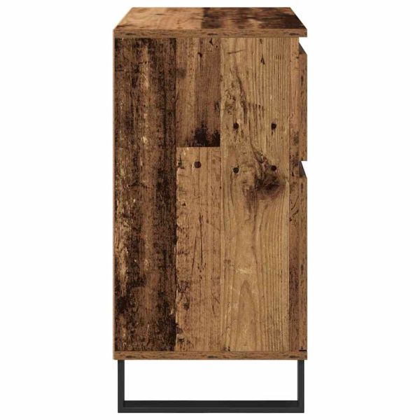 Служебен шкаф с чекмедже Старо дърво 60 x 35 x 70 cm