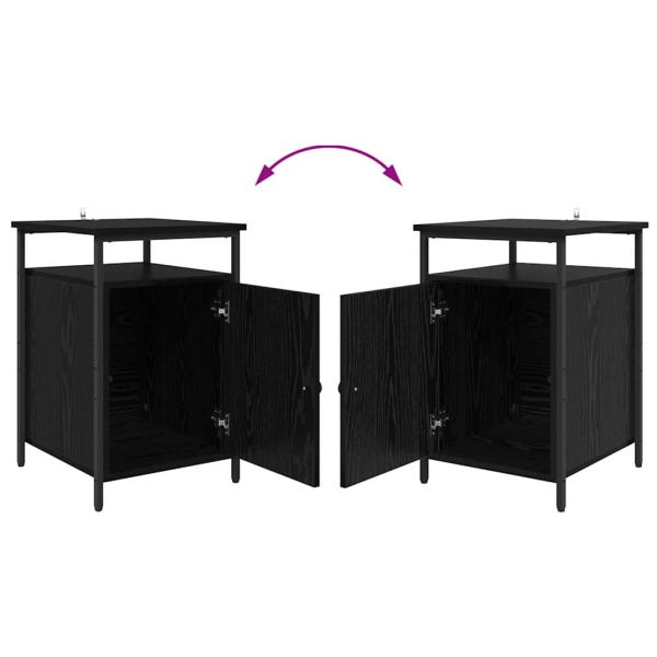 Нощен шкаф Черния дъб 40 x 42 x 60 см Инженерно дърво