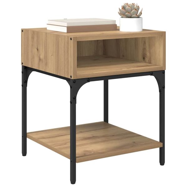 Нощно шкафче Дъб 40 x 40 x 50 cm Инженерно дърво