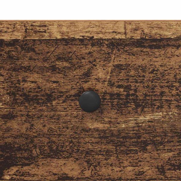Нощен шкаф 2 pcs Старо дърво 40 x 42 x 55 см Инженерно дърво