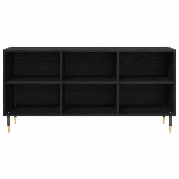 ТВ шкаф Черния дъб 103,5 x 30 x 50 см Инженерно дърво