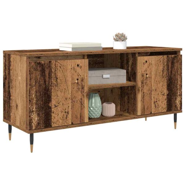 ТВ шкаф Старо дърво 104 x 35 x 50 см Инженерно дърво