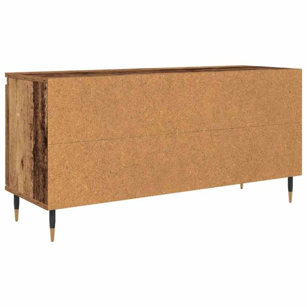 ТВ шкаф Старо дърво 104 x 35 x 50 см Инженерно дърво