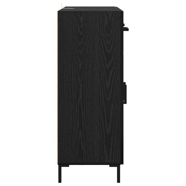 Служебен шкаф Черния дъб 69,5 x 34 x 90 см Инженерно дърво