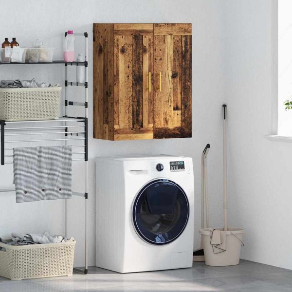 Стенен шкаф Старо дърво 69,5 x 34 x 90 см Инженерно дърво