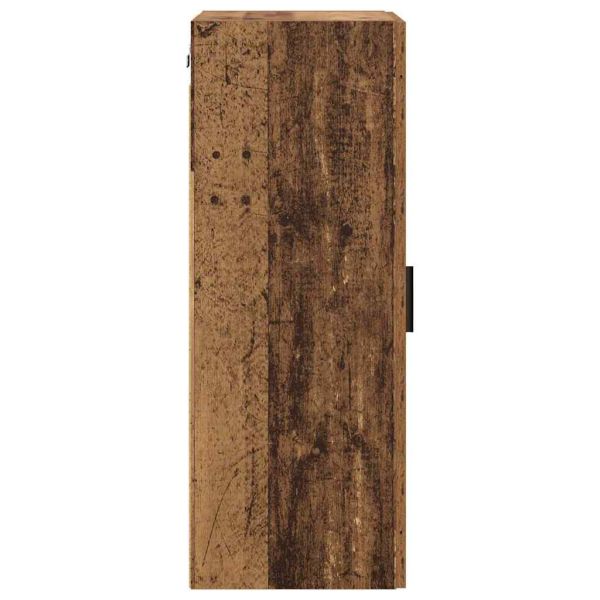 Стенен шкаф Старо дърво 34,5 x 34 x 90 см Инженерно дърво