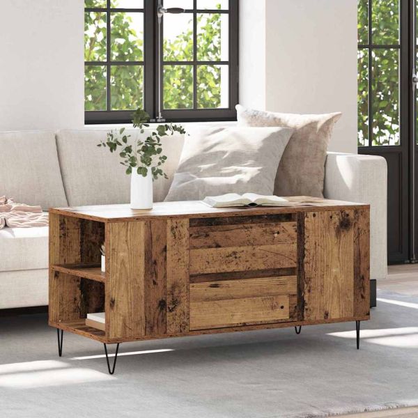 Масичка за кафе Старо дърво 102 x 44,5 x 50 см Инженерно дърво