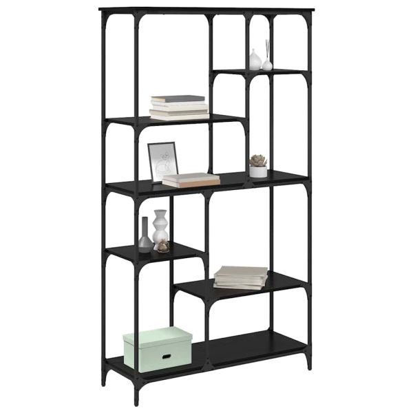 Рафт за книги Черния дъб 99 x 35,5 x 176 cm Инженерно дърво