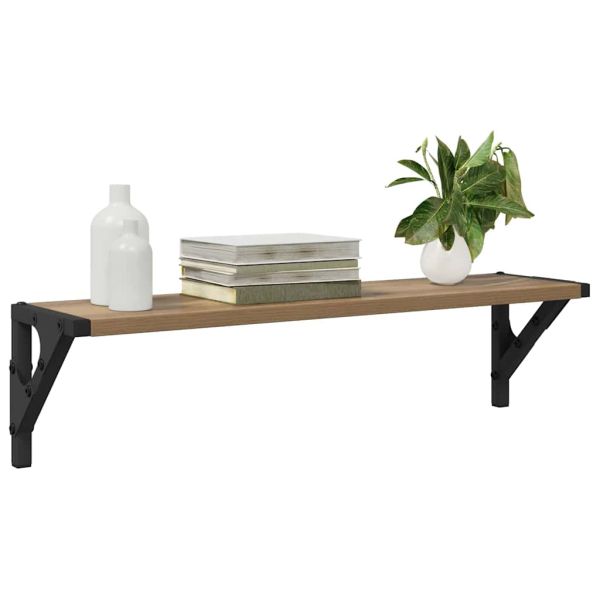 Стени за рафтове 2 pcs Дъб 60 x 15 x 15,5 cm Инженерно дърво