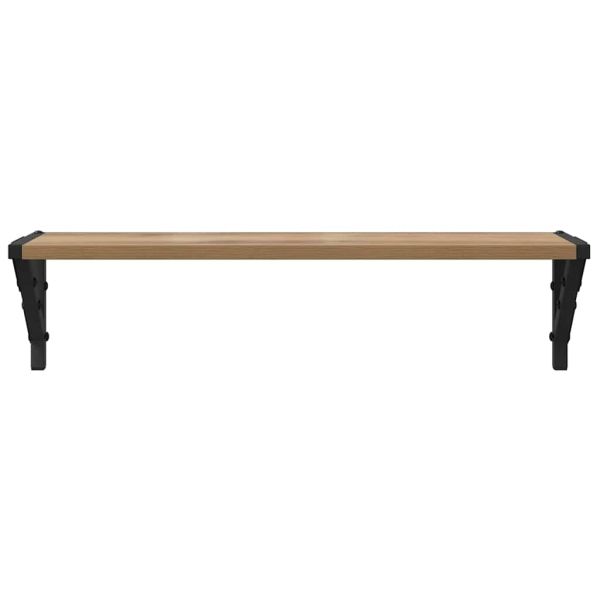 Стени за рафтове 2 pcs Дъб 60 x 15 x 15,5 cm Инженерно дърво