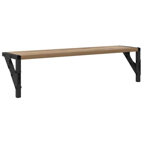 Стени за рафтове 2 pcs Дъб 60 x 15 x 15,5 cm Инженерно дърво