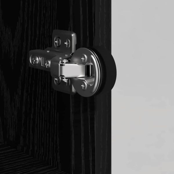 Висок шкаф Черния дъб 35 x 37 x 109 см Инженерно дърво