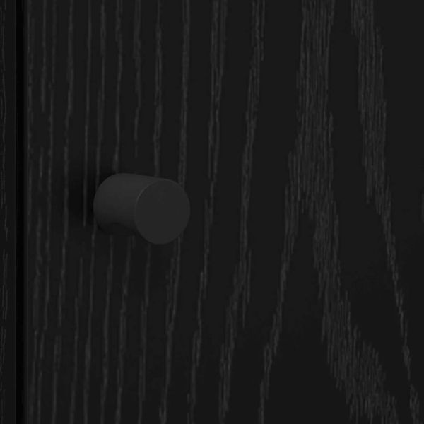 Висок шкаф Черния дъб 35 x 37 x 142 см Инженерно дърво