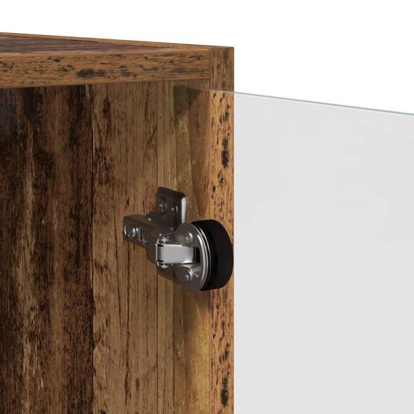 Стенен шкаф Старо дърво 102 x 37 x 35 см Инженерно дърво