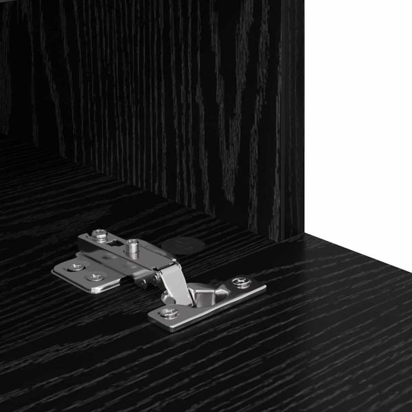 TV стенен шкаф Черния дъб 60 x 30 x 30 cm Инженерно дърво