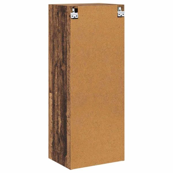 TV стенен шкаф Старо дърво 40,5 x 30 x 102 см Инженерно дърво