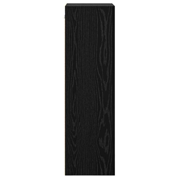 TV стенен шкаф Черния дъб 40,5 x 30 x 102 см Инженерно дърво