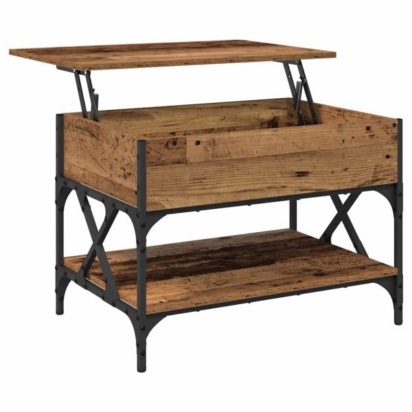 Масичка за кафе Старо дърво 70x50x50см Инженерно дърво