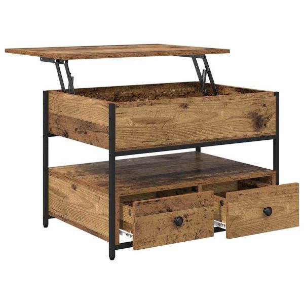 Масичка за кафе Старо дърво 70 x 50 x 54.5 см Инженерно дърво