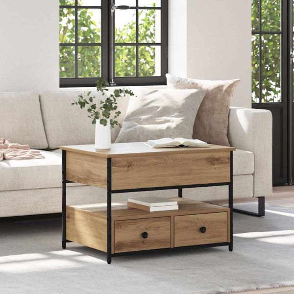 Масичка за кафе Дъб 70 x 50 x 54.5 см Инженерно дърво