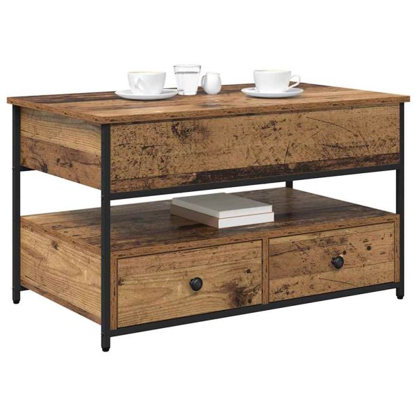 Масичка за кафе Старо дърво 85 x 50 x 50 см Инженерно дърво