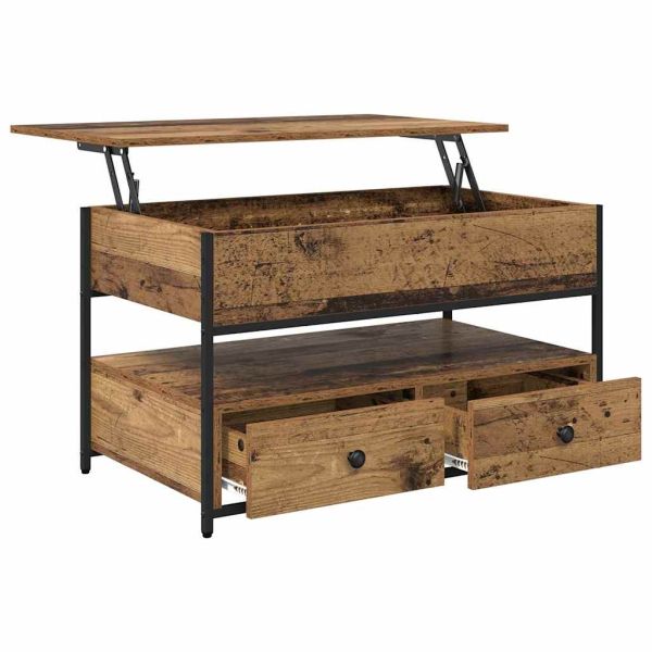 Масичка за кафе Старо дърво 85 x 50 x 50 см Инженерно дърво