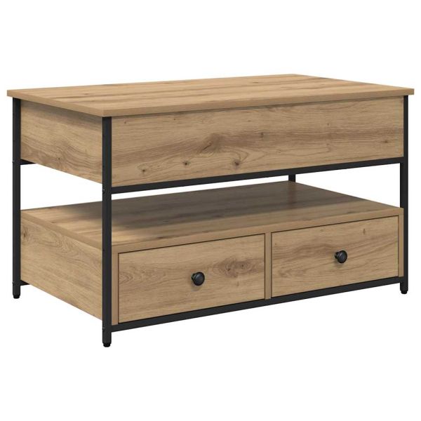 Масичка за кафе с чекмедже Дъб 85 x 50 x 50 см Инженерно дърво