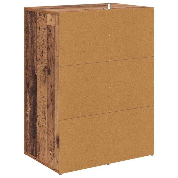 Служебен шкаф Старо дърво 59 x 39 x 80 см Инженерно дърво