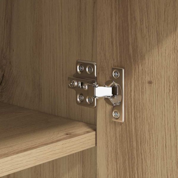 Служебен шкаф дъб артизан 42.5 x 40 x 93 см Инженерно дърво