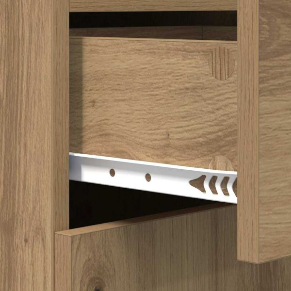 Служебен шкаф дъб артизан 42.5 x 40 x 93 см Инженерно дърво