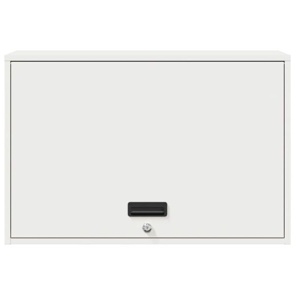 Стенен шкаф за гараж Бяло 80 x 40 x 53 см