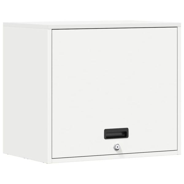 Стенен шкаф за гараж Бяло 60 x 40 x 53 см