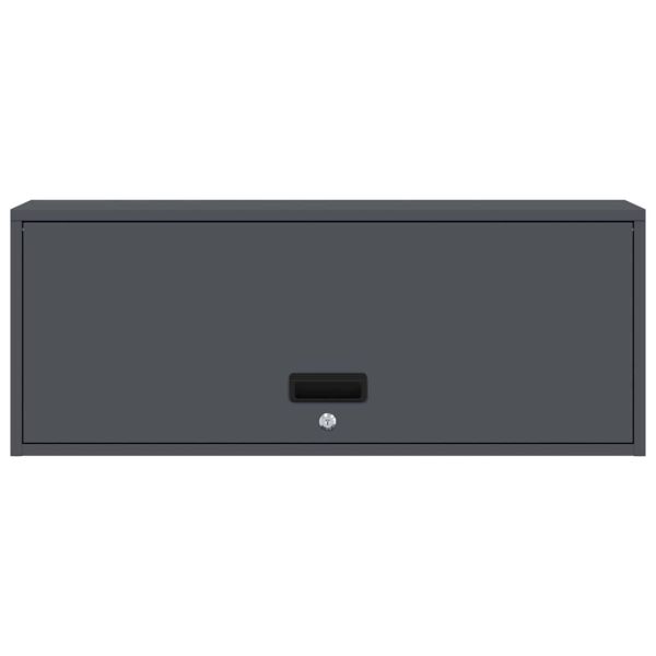 Стенен шкаф за гараж Антрацит 90 x 33 x 35 см