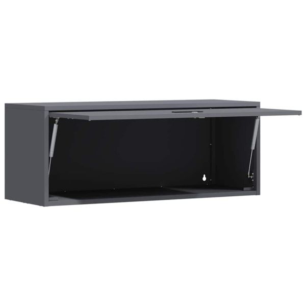 Стенен шкаф за гараж Антрацит 90 x 33 x 35 см