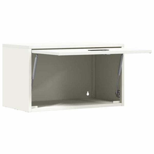 Стенен шкаф за гараж Бяло 60 x 33 x 35 см