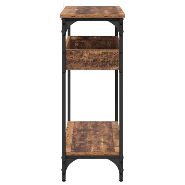 Конзолна маса Старо дърво 100 x 29 x 75 см Инженерно дърво