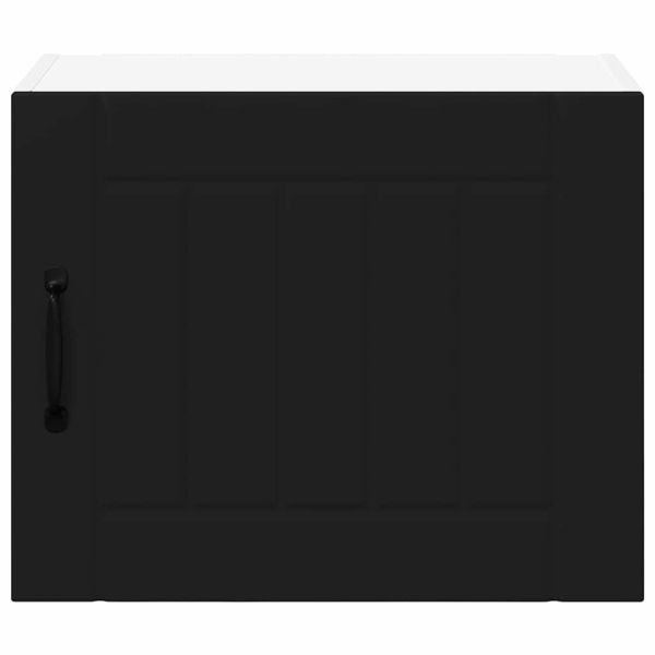 Кухненски шкаф Черно 50 x 31 x 40 см Инженерно дърво