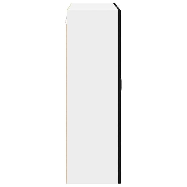 Кухненски шкаф Черно 80 x 31 x 100 см Инженерно дърво