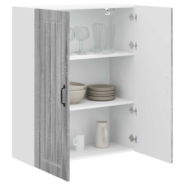 Кухненски шкаф Сив Сонома 80 x 31 x 100 см Инженерно дърво