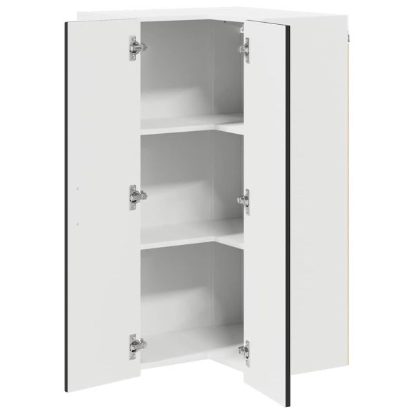 Кухненски шкаф Черно 57 x 57 x 100 см Инженерно дърво