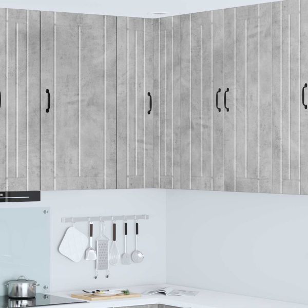Кухненски шкаф Циментено сиво 57 x 57 x 100 см Инженерно дърво