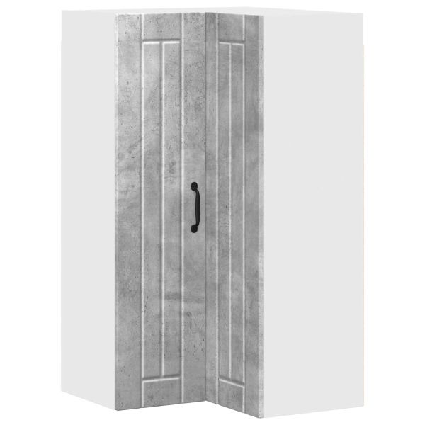 Кухненски шкаф Циментено сиво 57 x 57 x 100 см Инженерно дърво