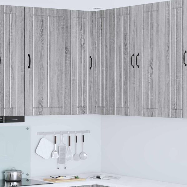 Кухненски шкаф Сив Сонома 57 x 57 x 100 см Инженерно дърво