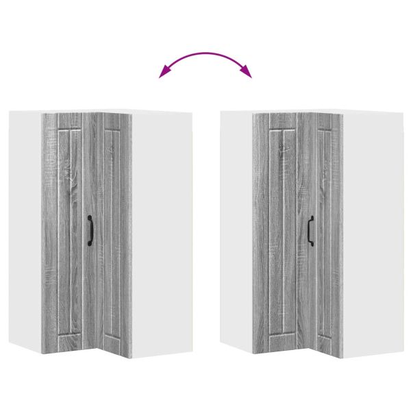 Кухненски шкаф Сив Сонома 57 x 57 x 100 см Инженерно дърво