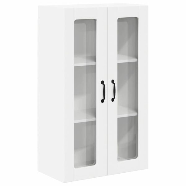 Горен кухненски шкаф Бяло 60 x 31 x 100 см Инженерно дърво