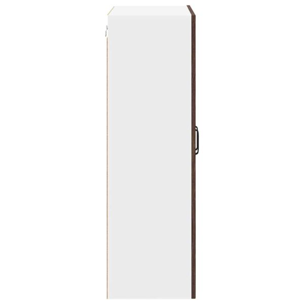 Горен кухненски шкаф Кафяв дъб 60 x 31 x 100 см Инженерно дърво