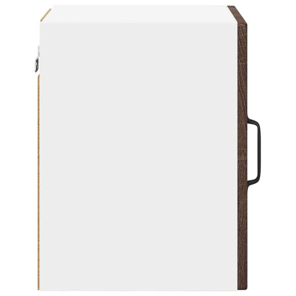 Кухненски шкаф 2 pcs Кафяв дъб 30 x 31 x 40 см Инженерно дърво