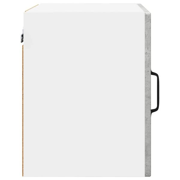 Кухненски шкаф с рафт 2 pcs Циментено сиво 40 x 31 x 40 см