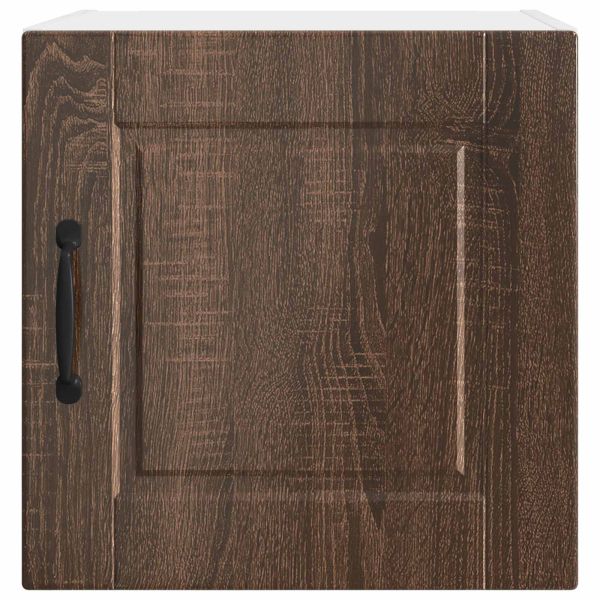 Кухненски шкаф 2 pcs Кафяв дъб 40 x 31 x 40 см Инженерно дърво