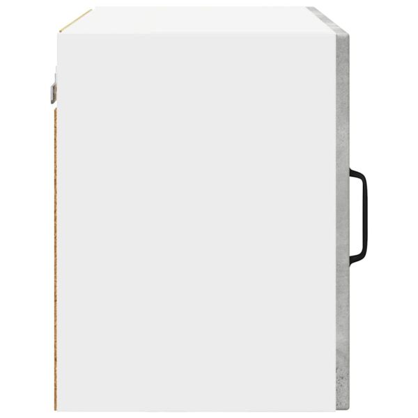 Кухненски шкаф с рафт 2 pcs Циментено сиво 50 x 31 x 40 см